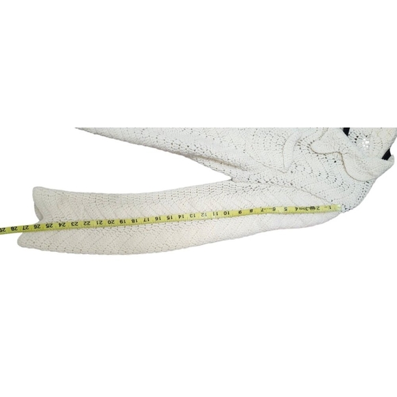 Tracy Reese for Anthropologie Crochet Occasion Cardigan Size M - Picture 10 of 10